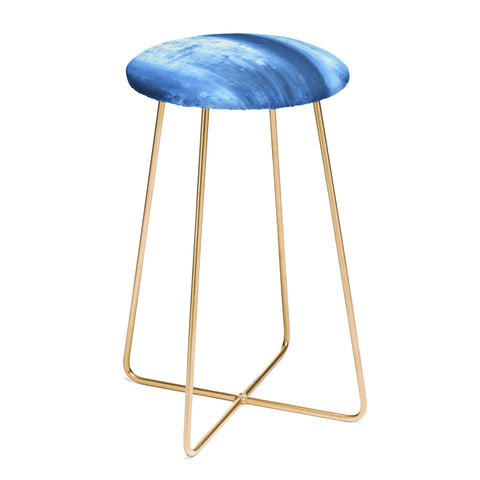 Madart Inc. Blue Lake Counter Stool