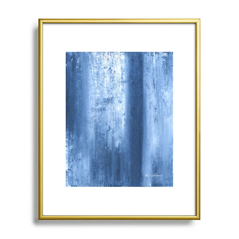 Madart Inc. Blue Lake Metal Framed Art Print