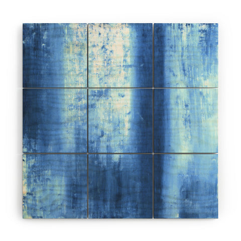 Madart Inc. Blue Lake Wood Wall Mural