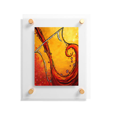 Madart Inc. Bubbling Joy Floating Acrylic Print