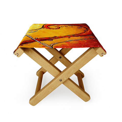 Madart Inc. Bubbling Joy Folding Stool