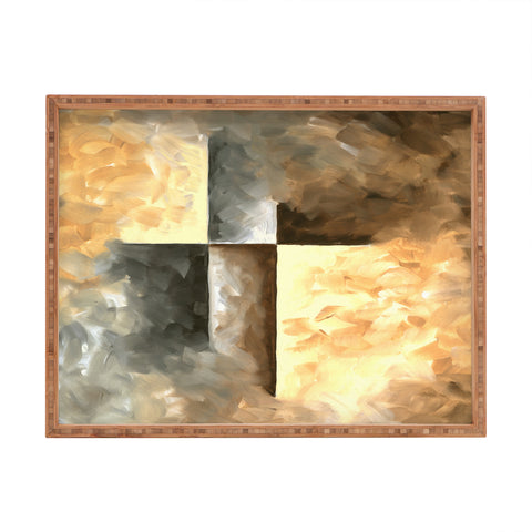 Madart Inc. Burnished II Rectangular Tray