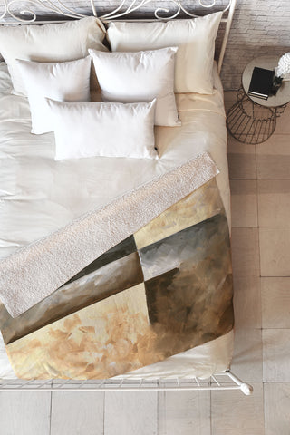 Madart Inc. Burnished II Fleece Throw Blanket