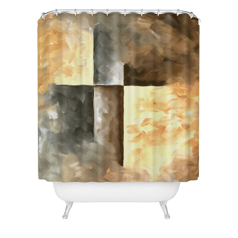Madart Inc. Burnished II Shower Curtain