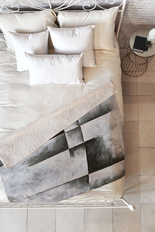 Madart Inc. Burnished IV Fleece Throw Blanket