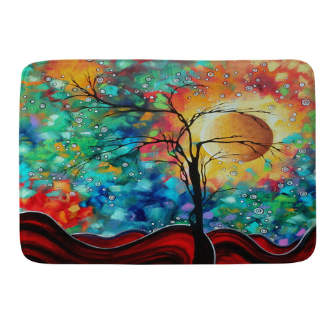 Madart Inc. Bursting Forth Memory Foam Bath Mat