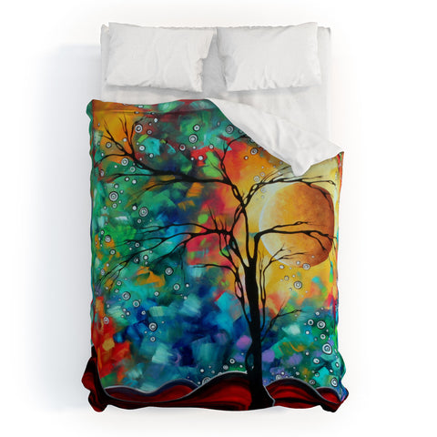 Madart Inc. Bursting Forth Duvet Cover