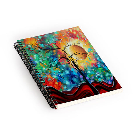 Madart Inc. Bursting Forth Spiral Notebook