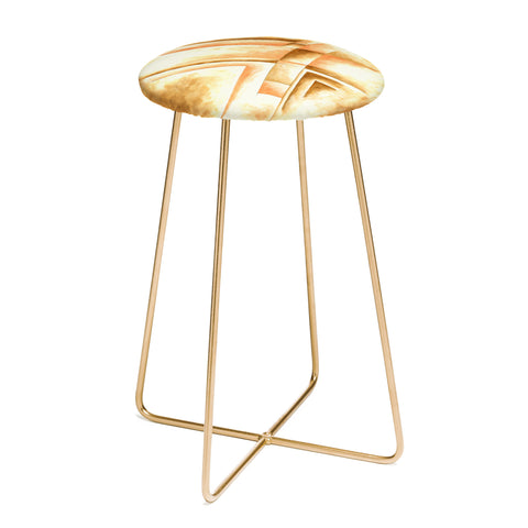 Madart Inc. Champagne Dreams 1 Counter Stool