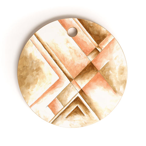 Madart Inc. Champagne Dreams 1 Cutting Board Round