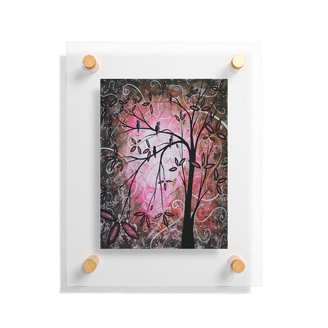 Madart Inc. Cherry Blossoms Floating Acrylic Print
