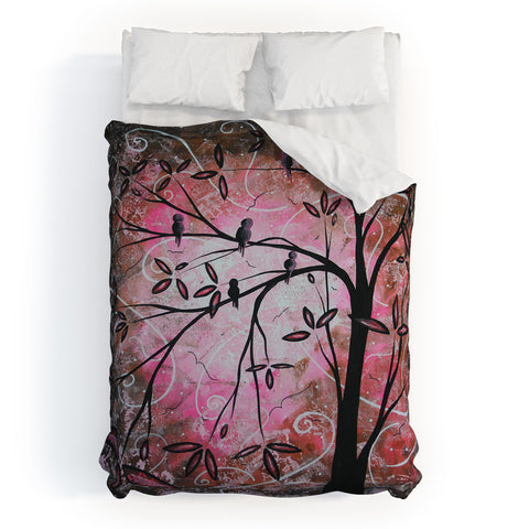 Madart Inc. Cherry Blossoms Duvet Cover