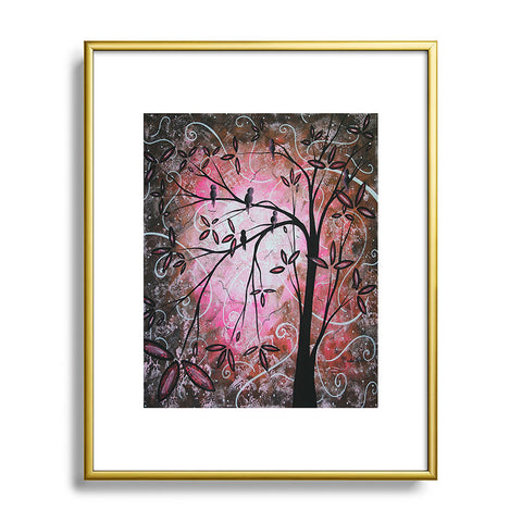 Madart Inc. Cherry Blossoms Metal Framed Art Print