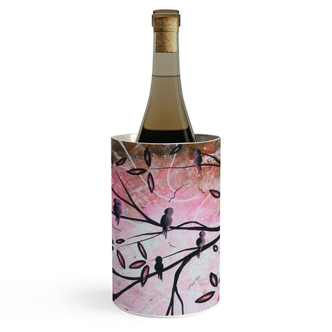 Madart Inc. Cherry Blossoms Wine Chiller