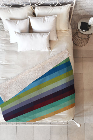 Madart Inc. City Colors Fleece Throw Blanket