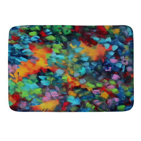 Madart Inc. Color Blast Memory Foam Bath Mat