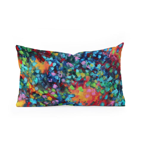 Madart Inc. Color Blast Oblong Throw Pillow