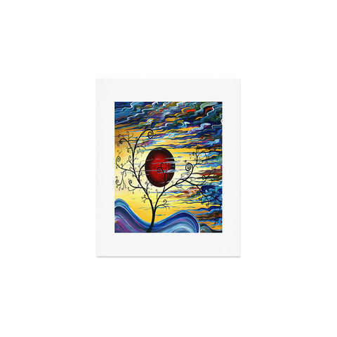 Madart Inc. Curling With Delight Art Print