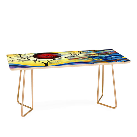 Madart Inc. Curling With Delight Coffee Table