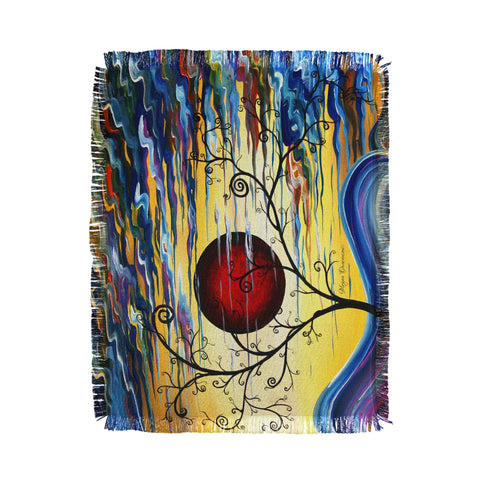 Madart Inc. Curling With Delight Throw Blanket