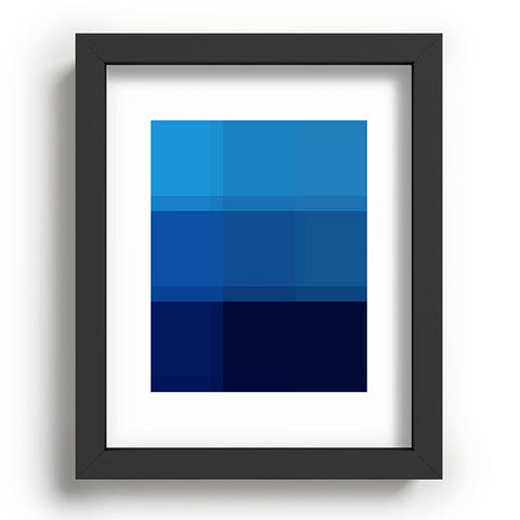 Madart Inc. Deep Blue Sea Recessed Framing Rectangle