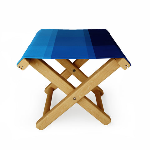 Madart Inc. Deep Blue Sea Folding Stool