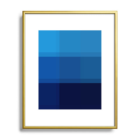 Madart Inc. Deep Blue Sea Metal Framed Art Print