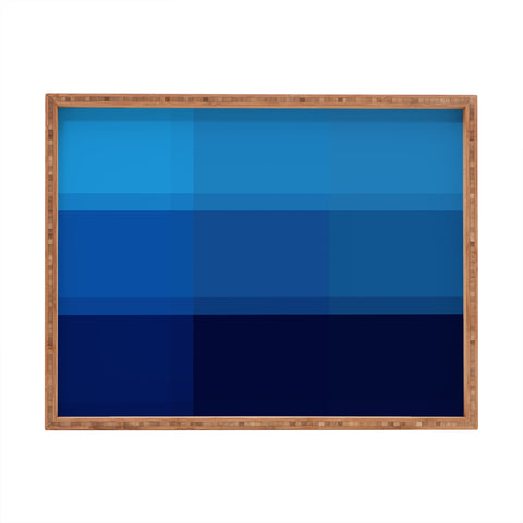 Madart Inc. Deep Blue Sea Rectangular Tray