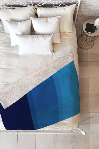 Madart Inc. Deep Blue Sea Fleece Throw Blanket