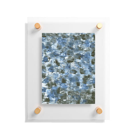 Madart Inc. Denim Mosaic Floating Acrylic Print