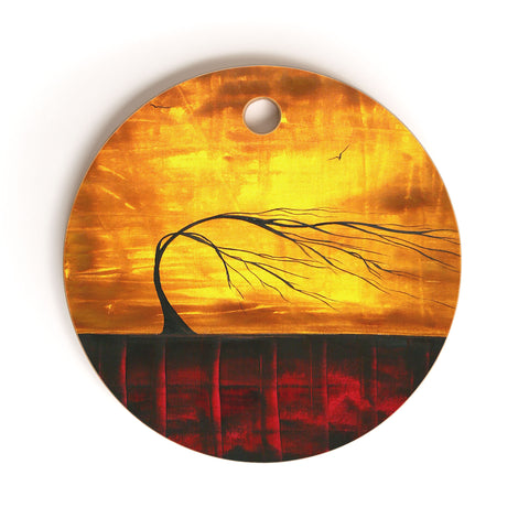 Madart Inc. Depths Of The Soul Cutting Board Round