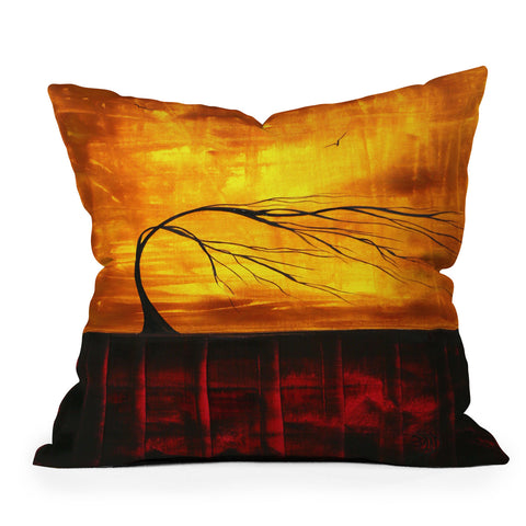 Madart Inc. Depths Of The Soul Throw Pillow