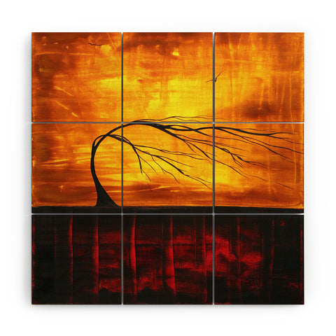 Madart Inc. Depths Of The Soul Wood Wall Mural