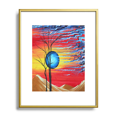 Madart Inc. Desert Dreams Metal Framed Art Print