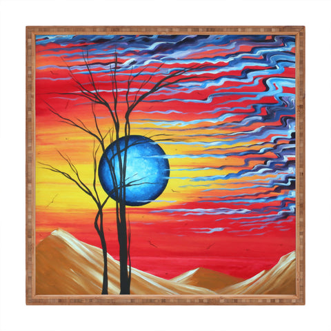 Madart Inc. Desert Dreams Square Tray