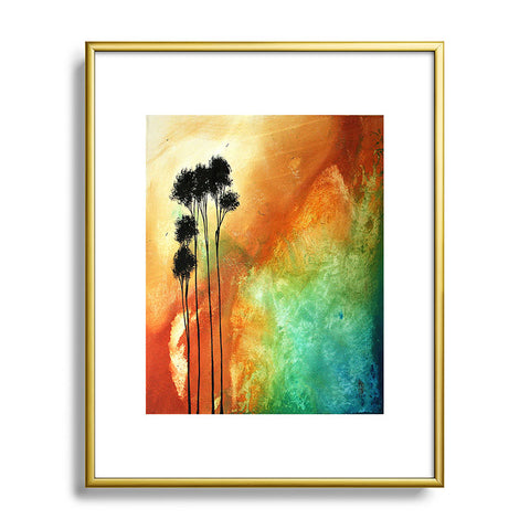 Madart Inc. Desert Mirage Metal Framed Art Print