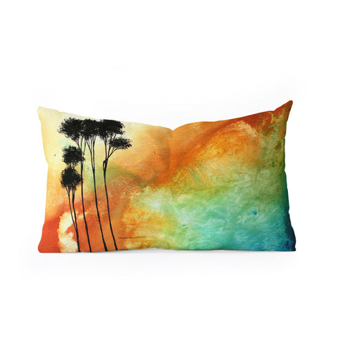 Madart Inc. Desert Mirage Oblong Throw Pillow