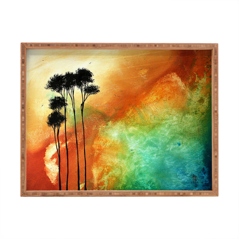 Madart Inc. Desert Mirage Rectangular Tray