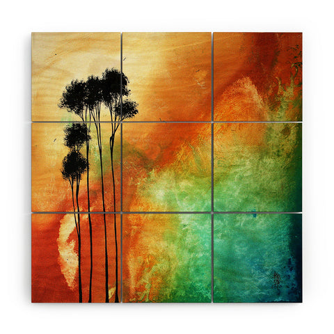 Madart Inc. Desert Mirage Wood Wall Mural