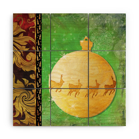 Madart Inc. Elegante 3 Wood Wall Mural