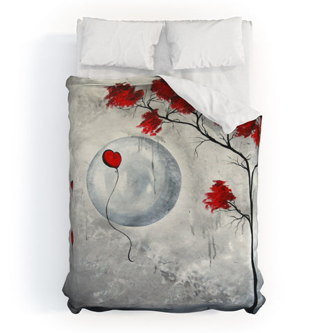 Madart Inc. Far Side Of The Moon Duvet Cover