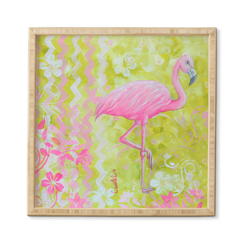 Madart Inc. Flamingo Dance Framed Wall Art