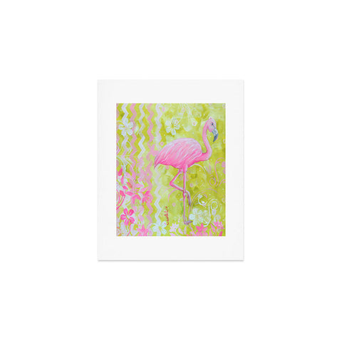 Madart Inc. Flamingo Dance Art Print