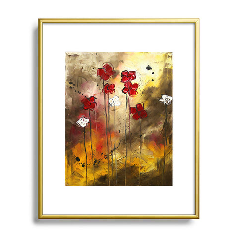 Madart Inc. Floral Arrangement Metal Framed Art Print