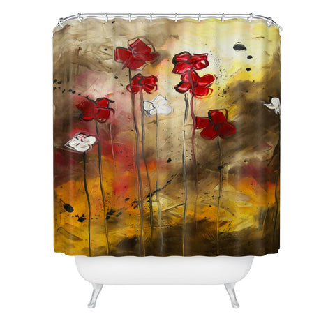 Madart Inc. Floral Arrangement Shower Curtain