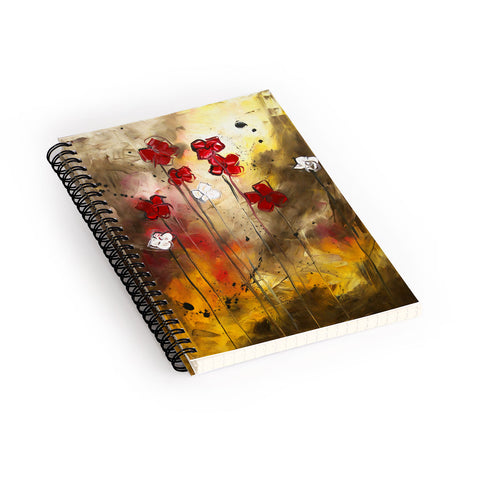 Madart Inc. Floral Arrangement Spiral Notebook
