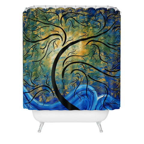 Madart Inc. Forward Reaching Shower Curtain
