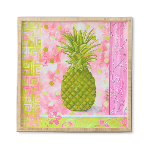 Madart Inc. Fresh Pineapple Framed Wall Art
