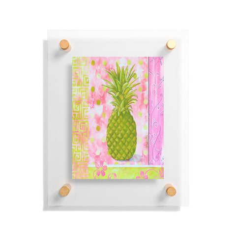 Madart Inc. Fresh Pineapple Floating Acrylic Print
