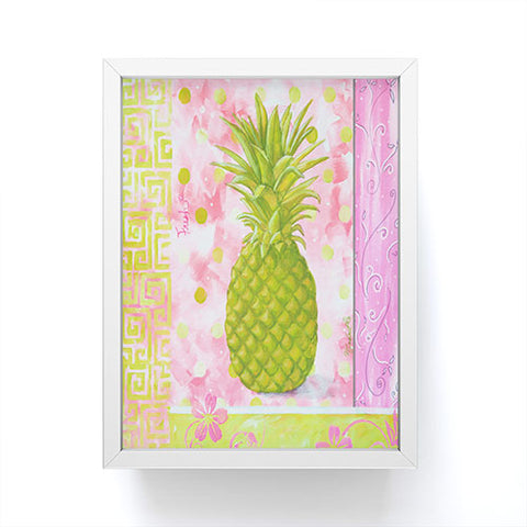 Madart Inc. Fresh Pineapple Framed Mini Art Print